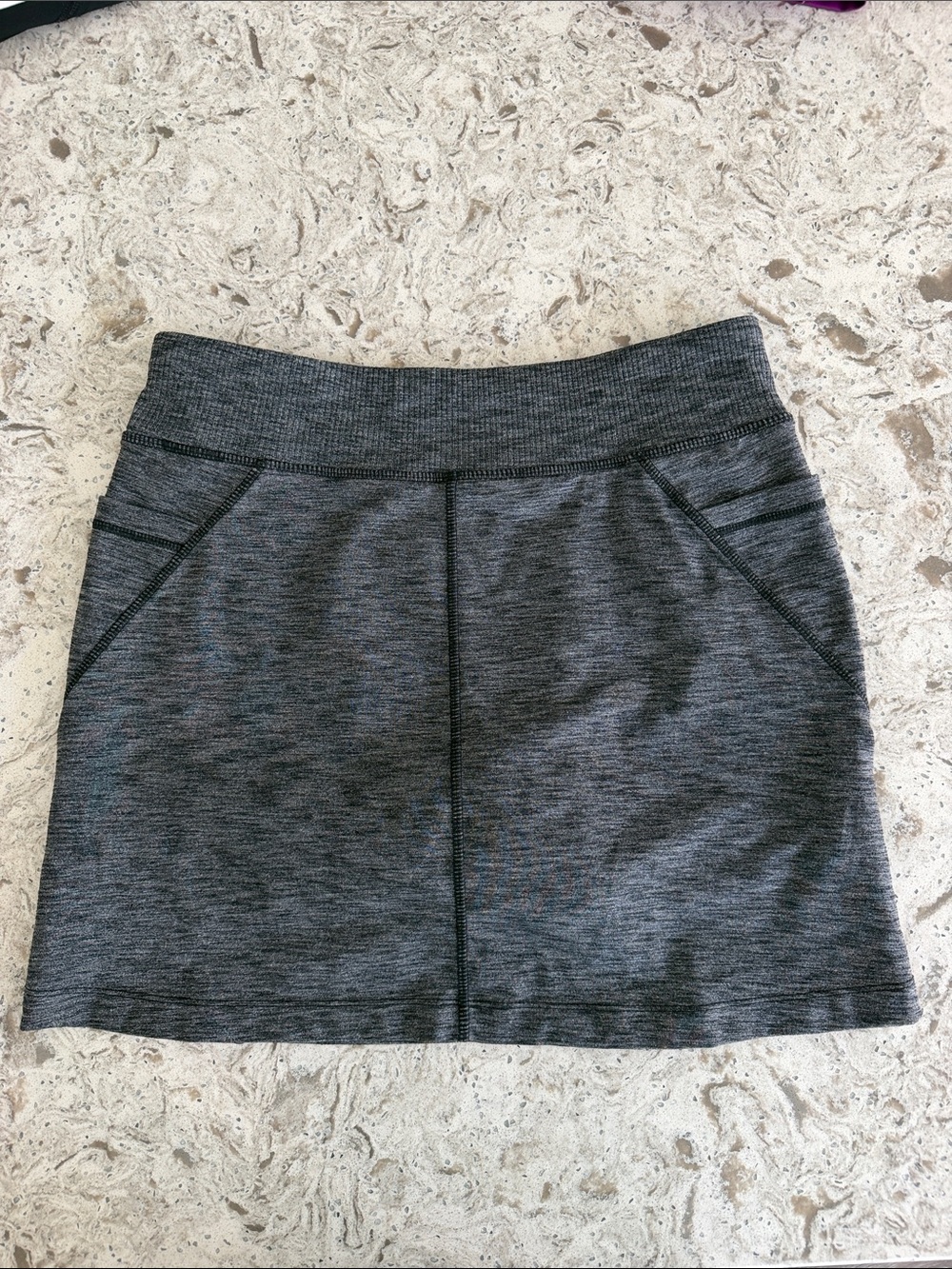 Athleta Gray Heather Athletic Skort